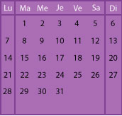 calendrier
