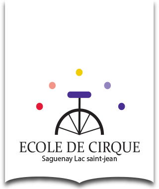 Logo de l'École de Cirque Saguenay Lac-Saint-Jean